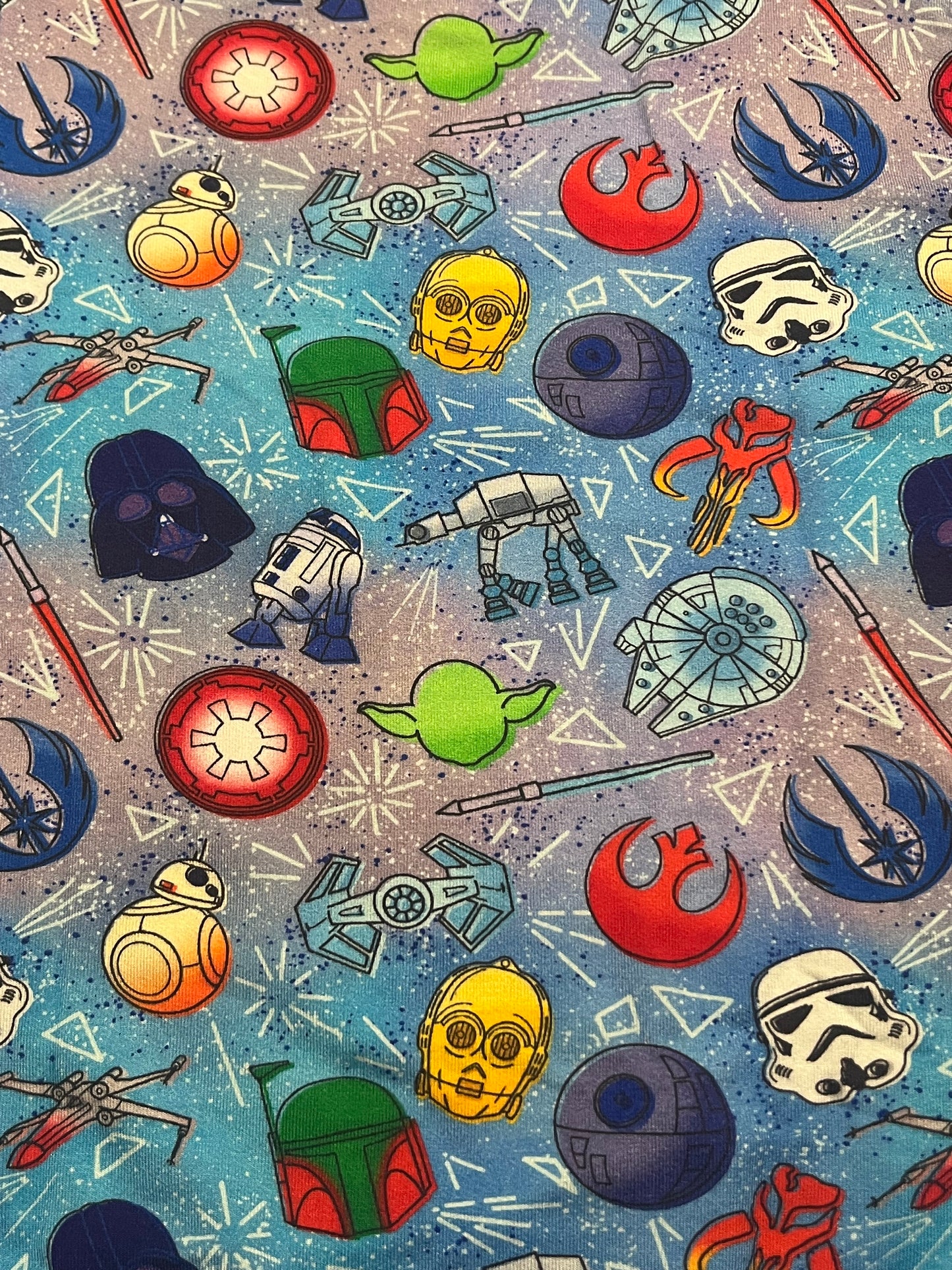 Galaxy Wars French Terry Bamboo Crewneck from Bamboo Bliss