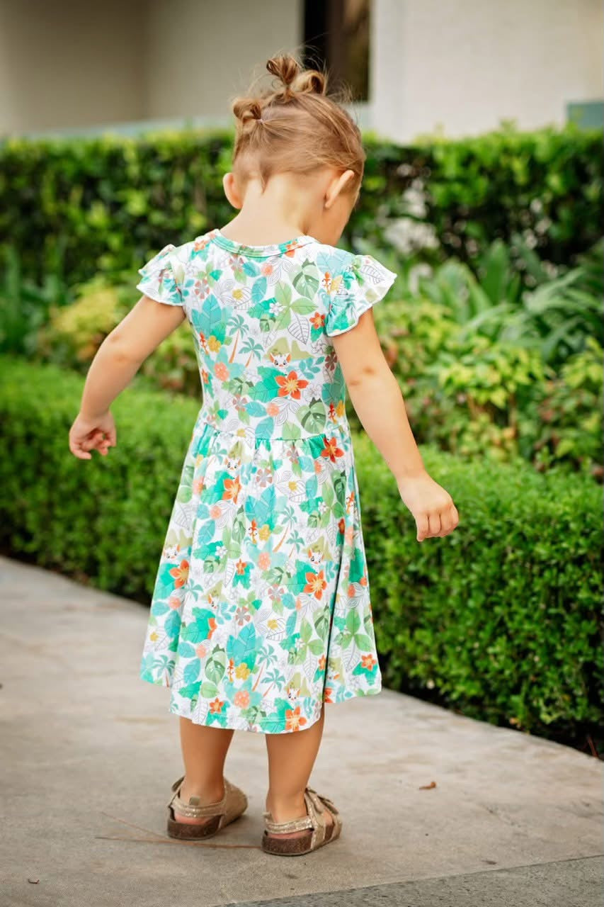 Island Time Bamboo Twirl from Cozy Castle Co