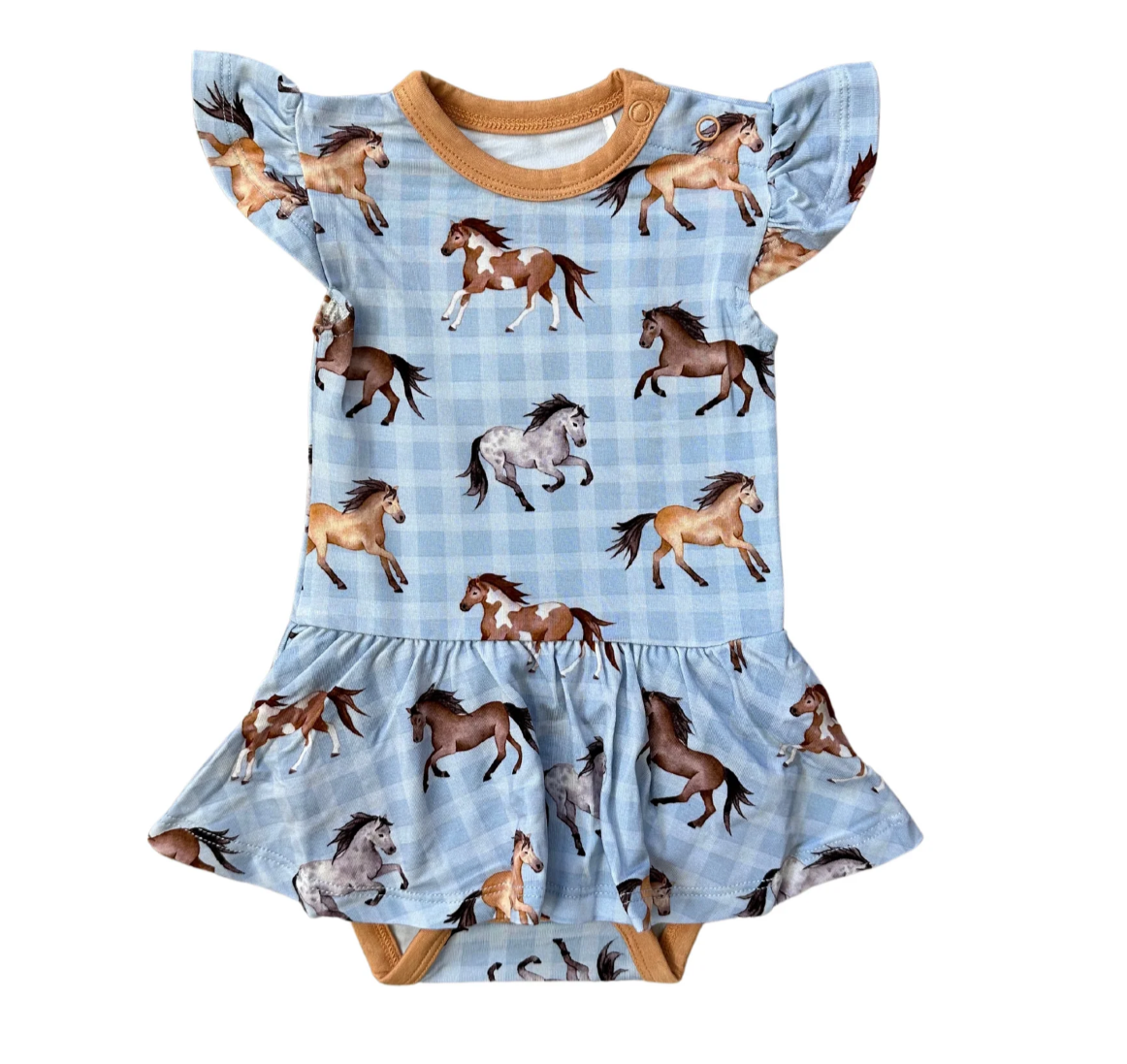 Neigh-ty Night Bamboo Twirl with Bodysuit from Blush Lotus