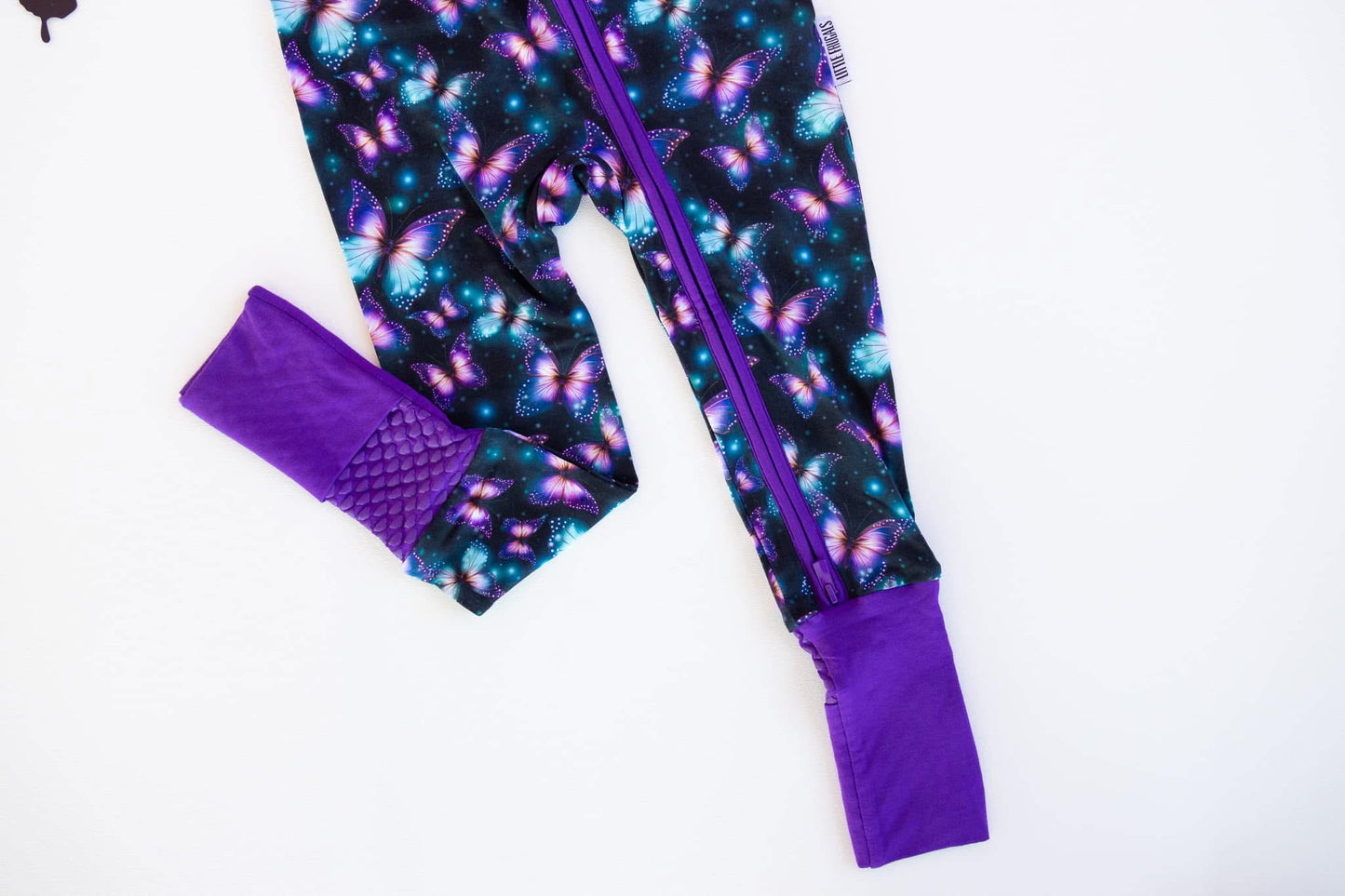 Luminescent Flutters Bamboo Zippy from Little Frugals