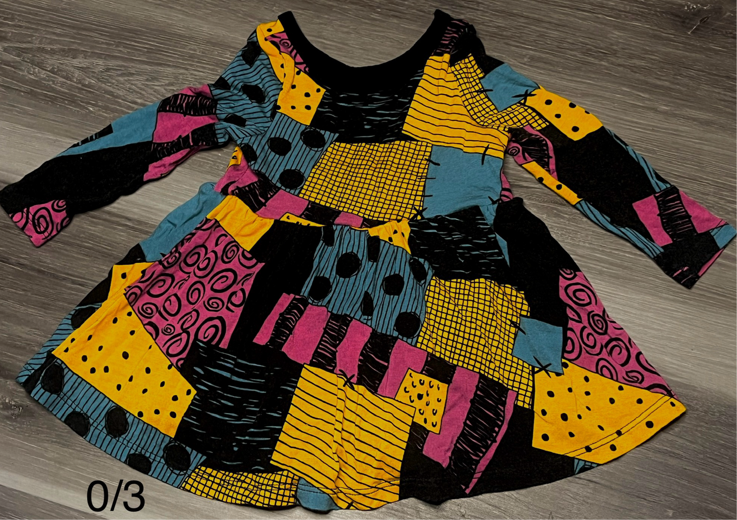 Little Sleepies Sally’s Patchwork Twirl with Bodysuit
