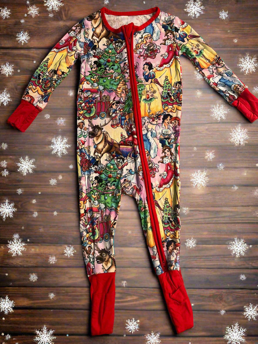 12/18 Bamboo Princesses and Pals Christmas Zippy
