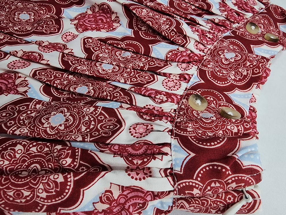 Kate Quinn Organic Cotton Woven Bubble Skirt