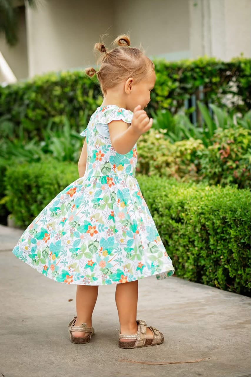 Island Time Bamboo Twirl from Cozy Castle Co