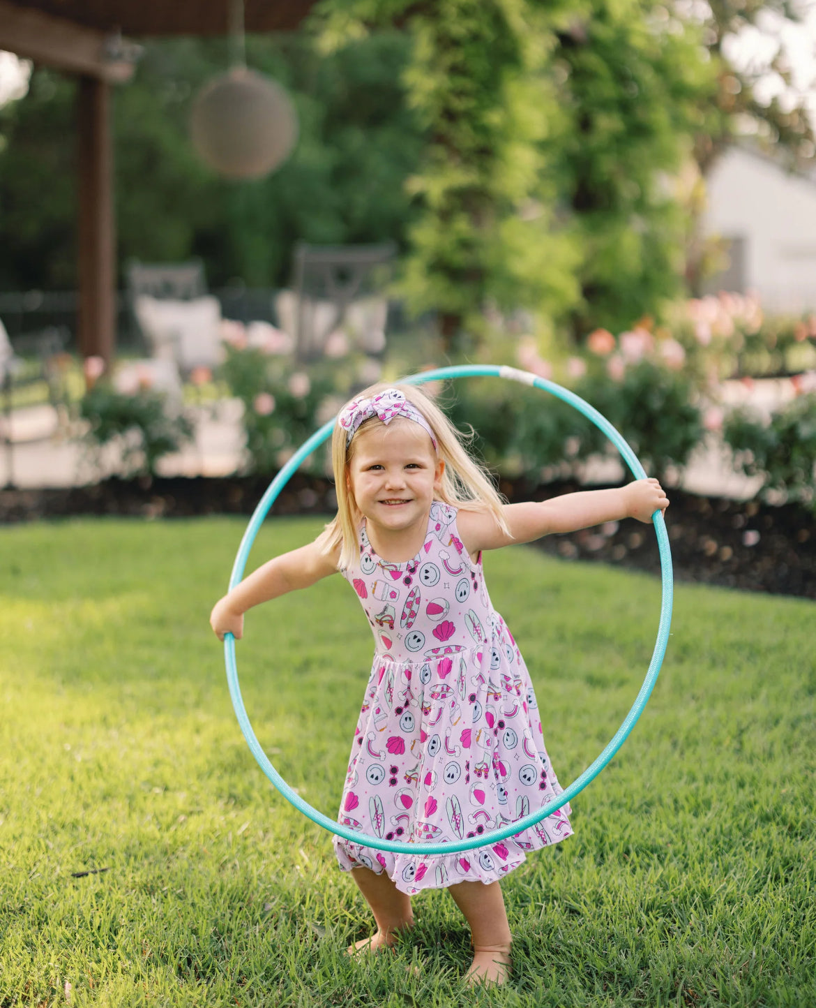 Beachin It Bamboo Dress from Dream Big Little Co