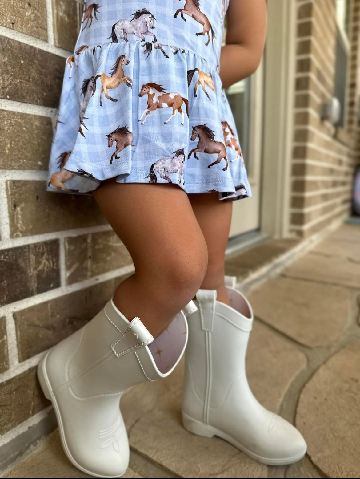 Neigh-ty Night Bamboo Twirl with Bodysuit from Blush Lotus