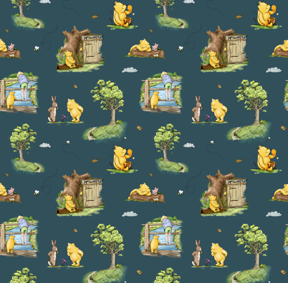 Hundred Acre Woods Bamboo Pocket Shorty from Lama Littles