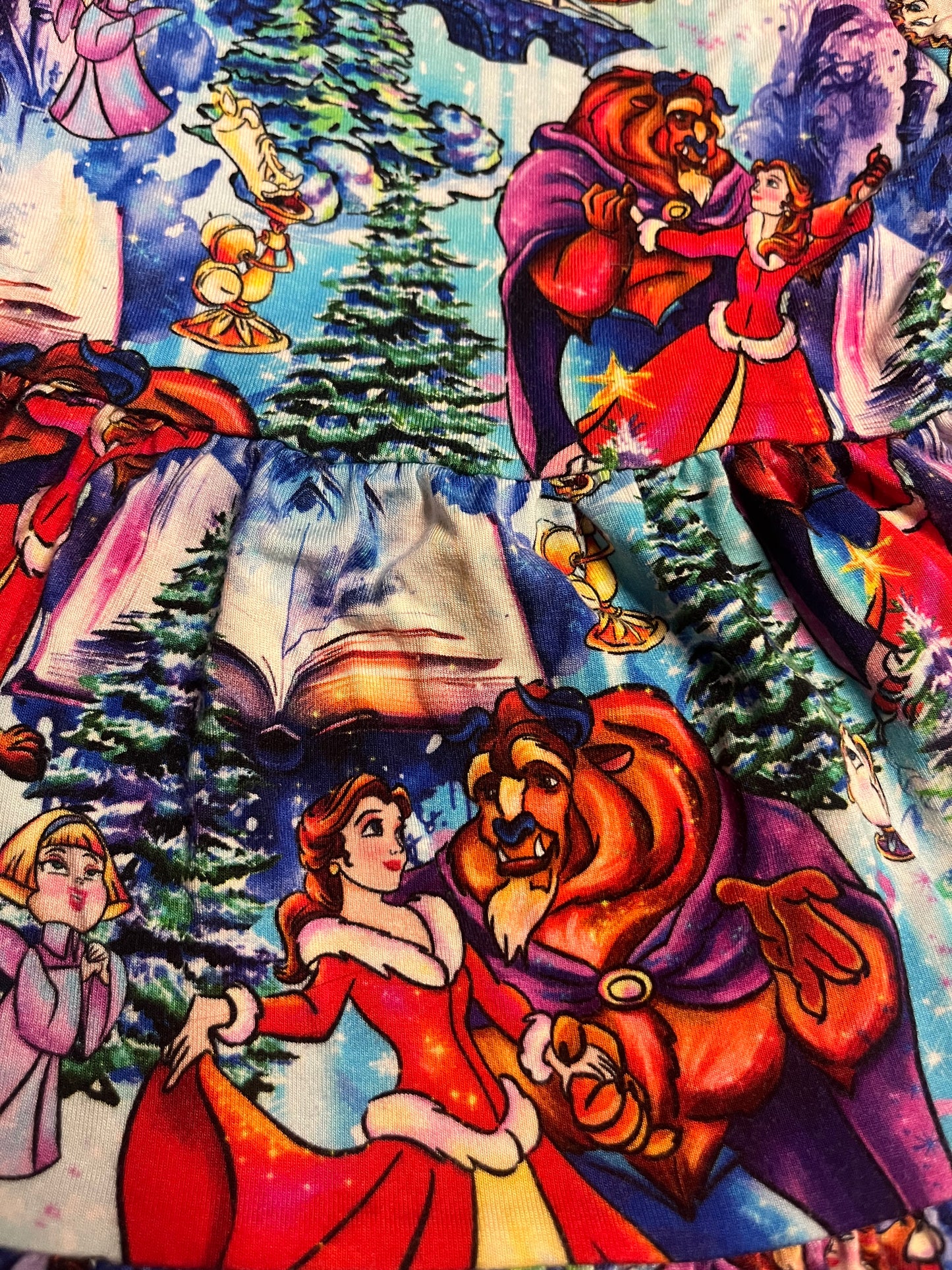 Beast Belle Christmas Bamboo Twirl from Showstoppers