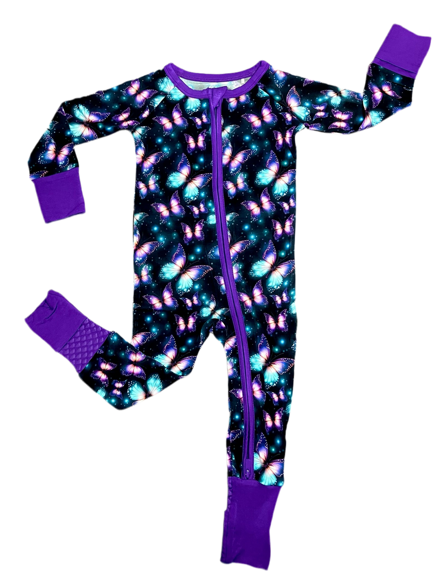 Luminescent Flutters Bamboo Zippy from Little Frugals