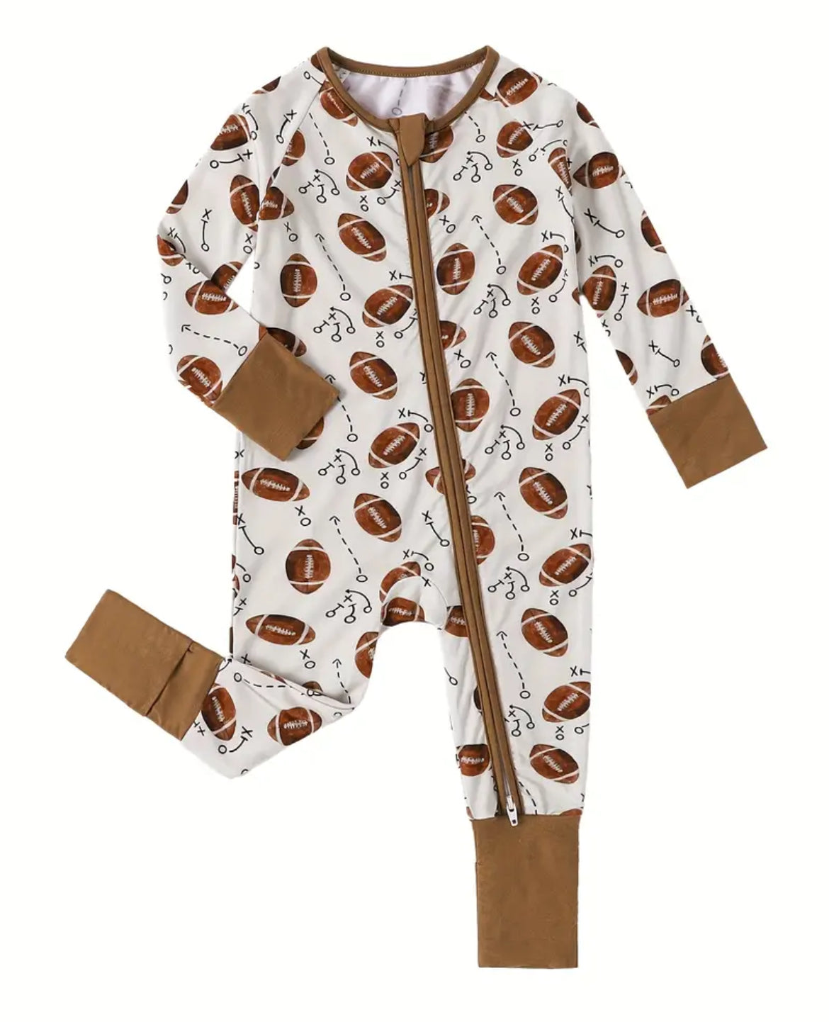 PB & Jams- Huddles & Cuddles Bamboo Zippy