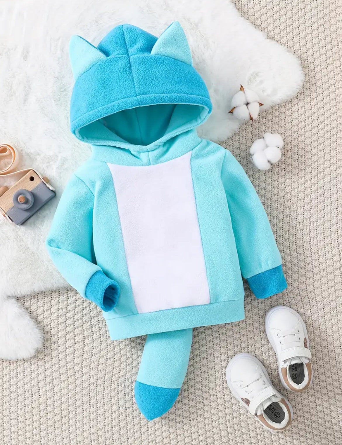 Blue Dog Hoodie