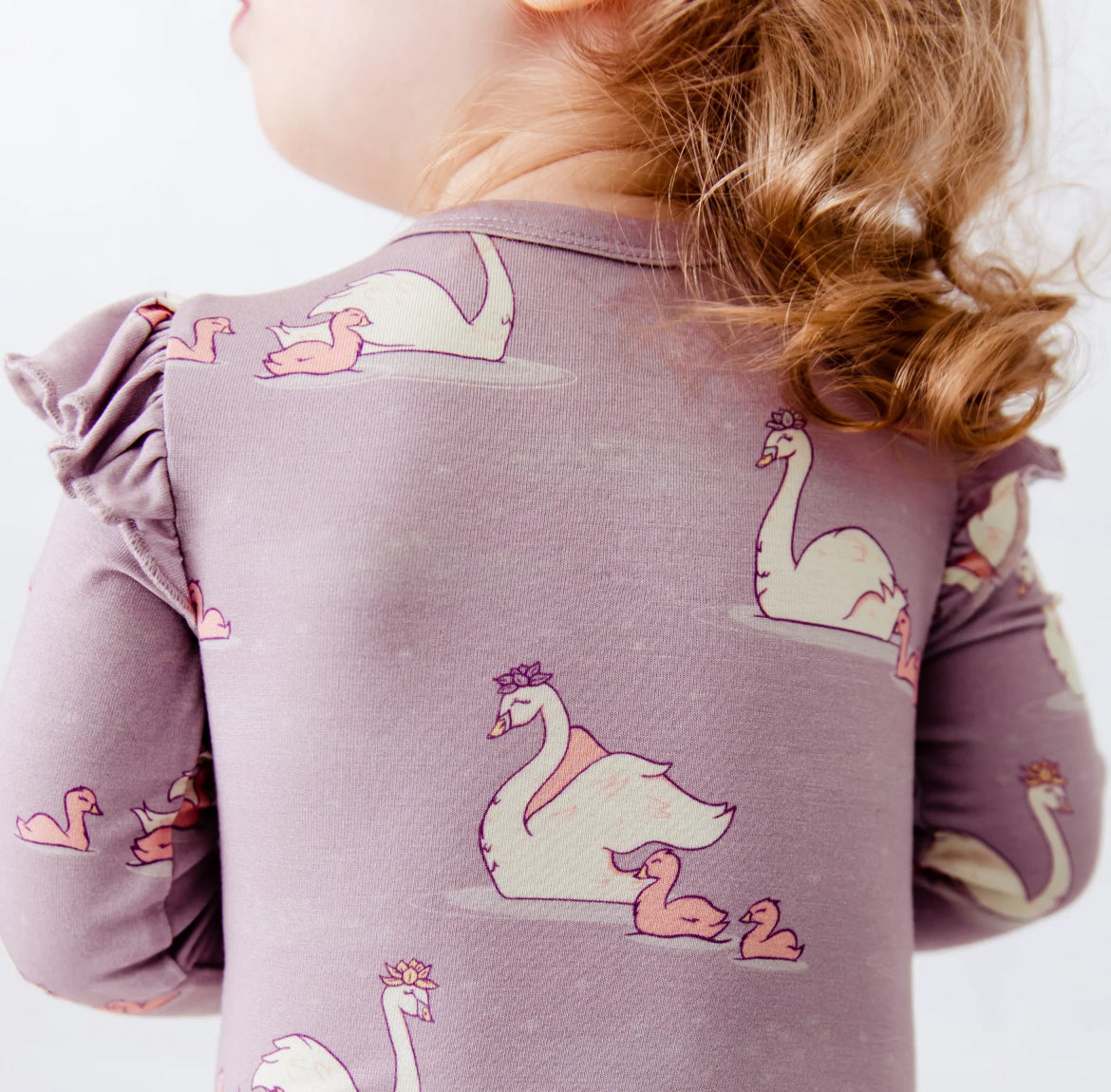 Swan of a Kind Bamboo Twirl with Bodysuit from Dreamire