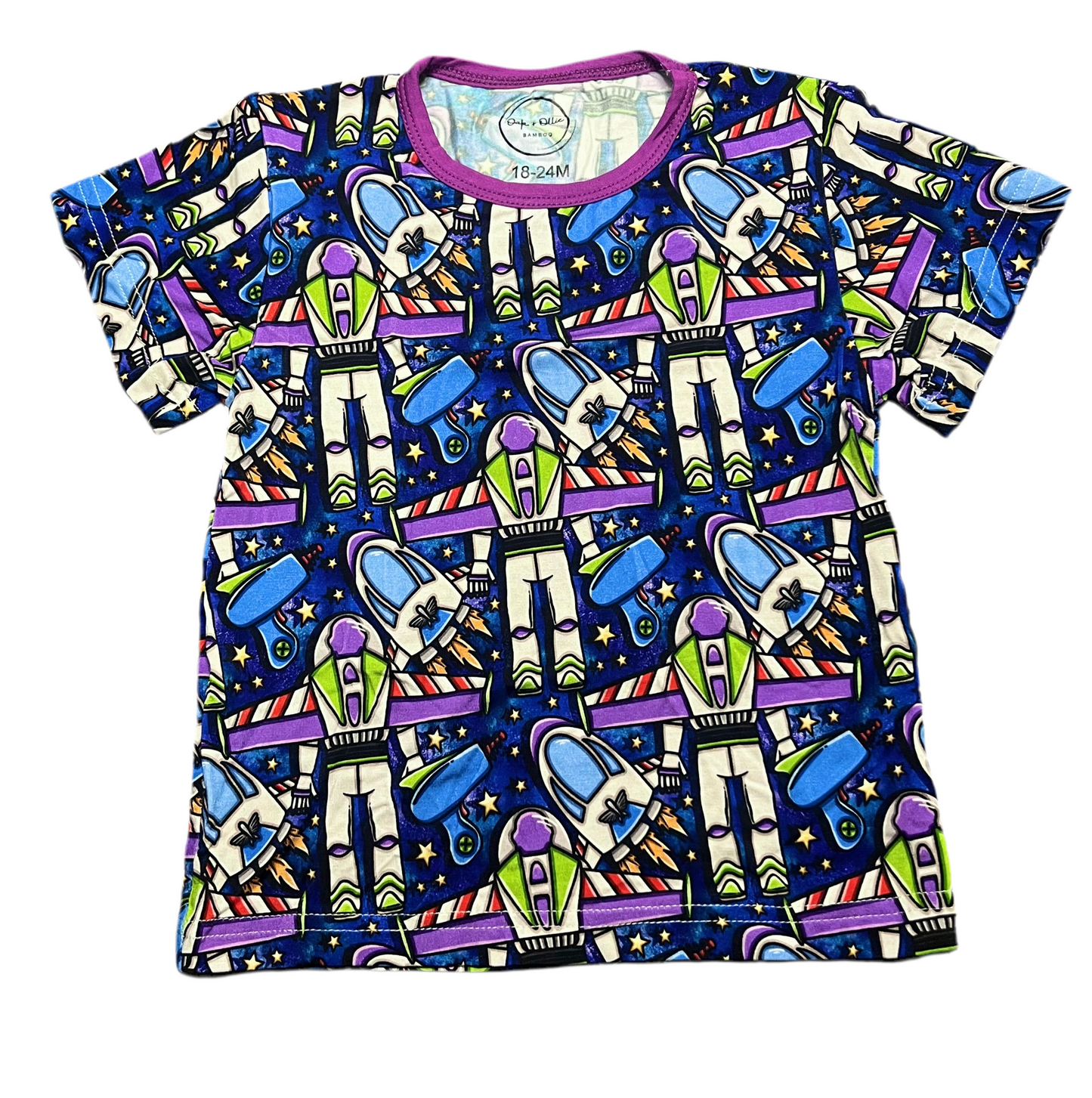 Infinity and Beyond Bamboo Tee from Oak + Ollie