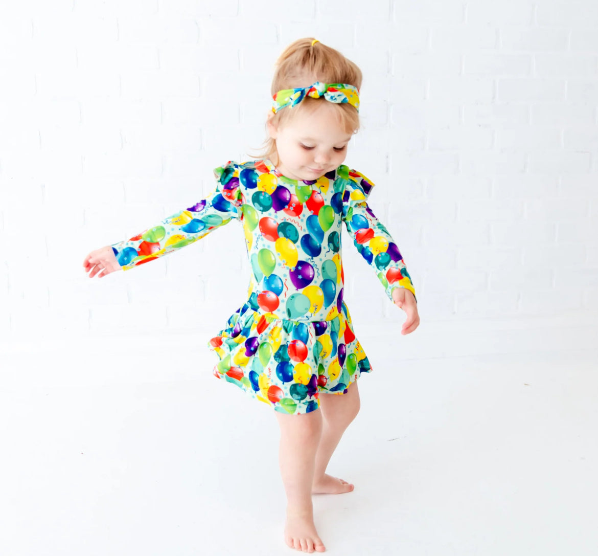Party Time Ruffle Twirl with Bodysuit from Dreamire
