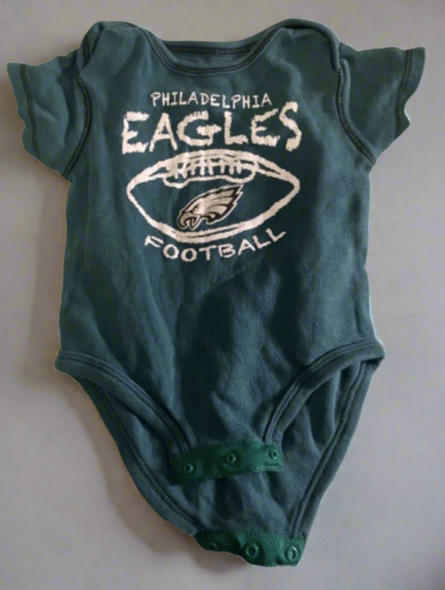 3/6m NFL Eagles Onesie