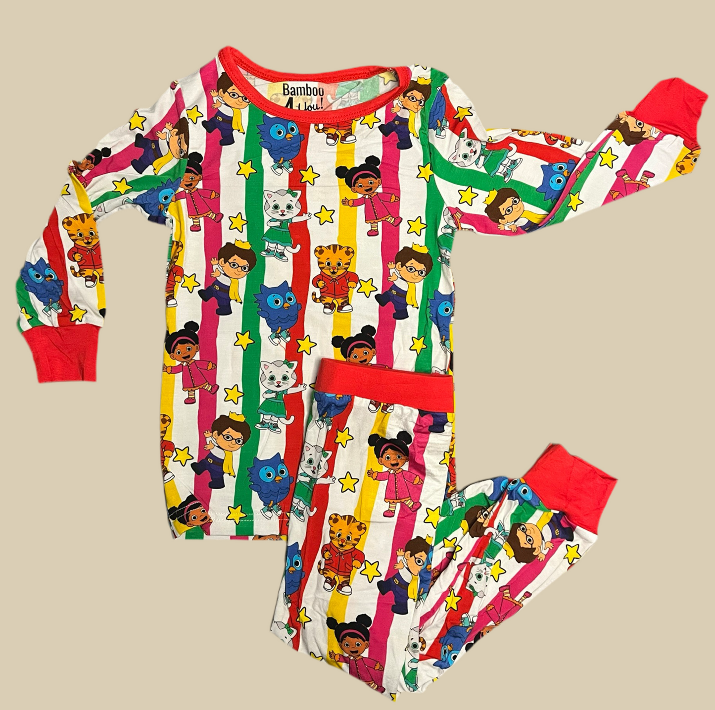 Beautiful Day in the Neighborhood Bamboo Lounge Set from Bamboo4You