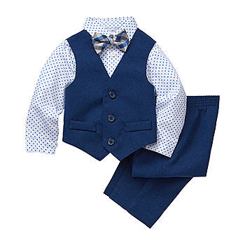 3/6 Van Heusen Baby Boys 4-pc. Suit Set