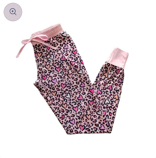 Wild Hearts Bamboo Joggers from Snuggle Bums