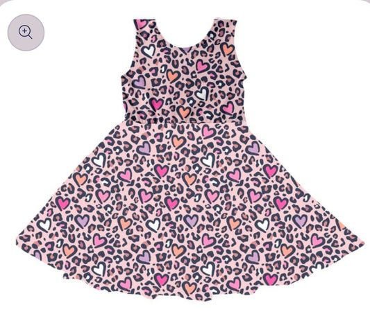 Wild Hearts Bamboo Tank Twirl from Snuggle Bums