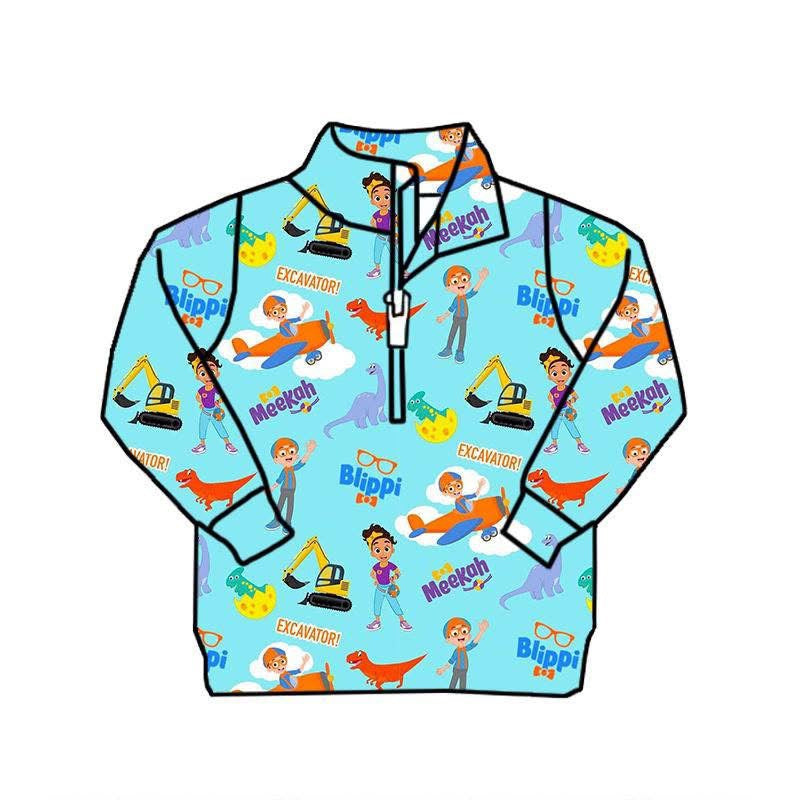 Blip Quarter Zip Fleece Pullover from Little Britches