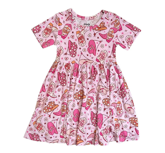 YEE HAW! Bamboo Twirl Dress from Blush Lotus