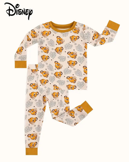 PB & Jams- Lion Prince Bamboo Lounge Set