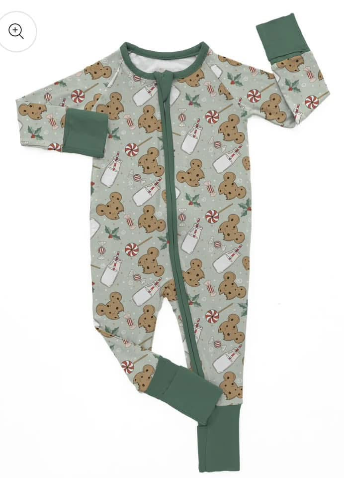 Dolce Bamboo- Mouse Ears Milk Milk and Cookies Zippg