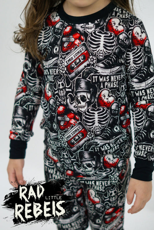 Rad Little Rebels- It Was Never a Phase Two Piece Lounge Set