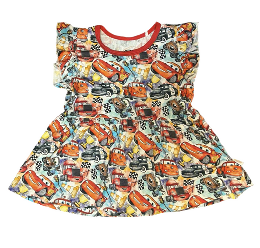 Route 66 Bamboo Peplum Top from Bamboo Bliss
