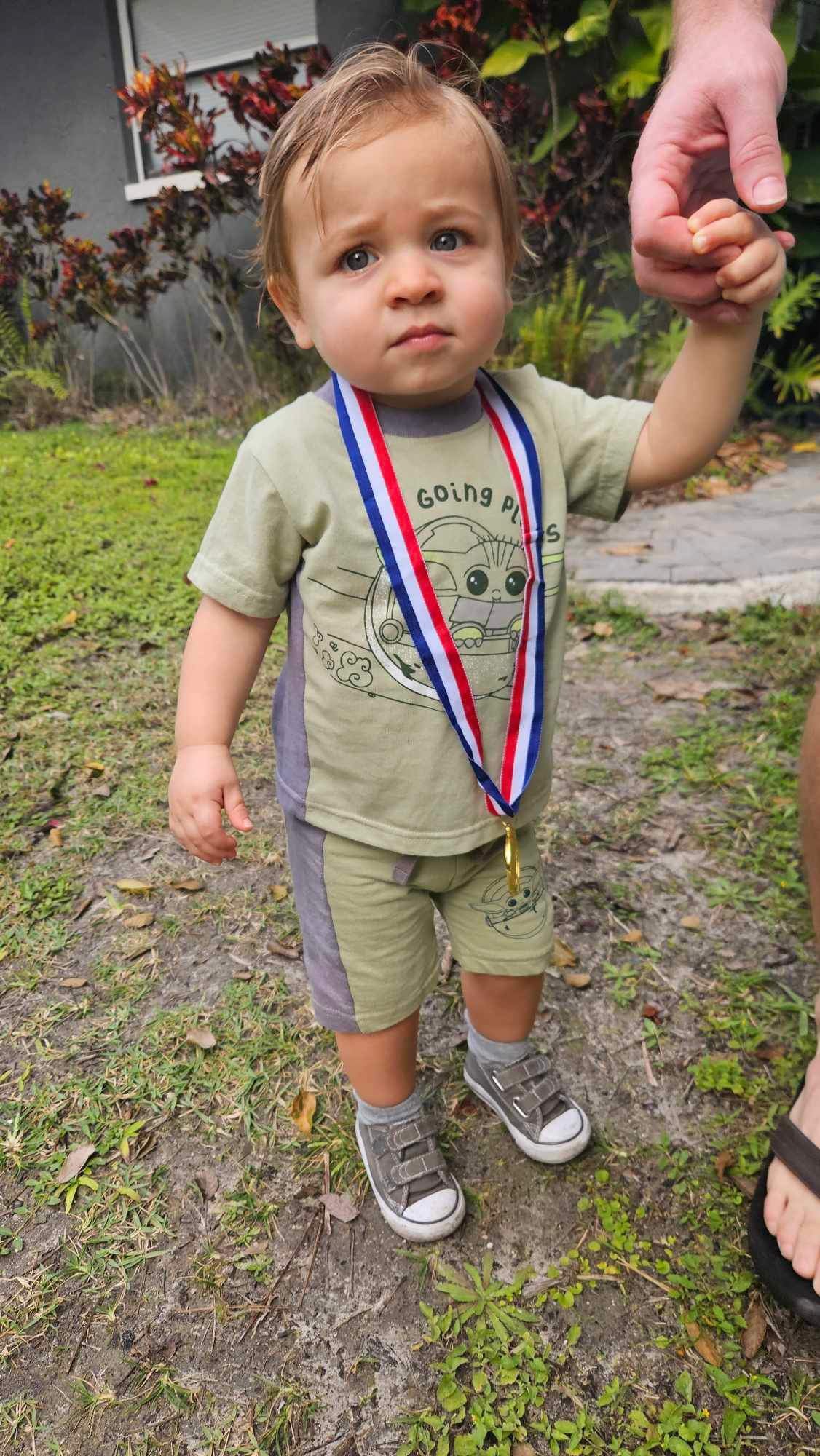 18m shirt and shorts set