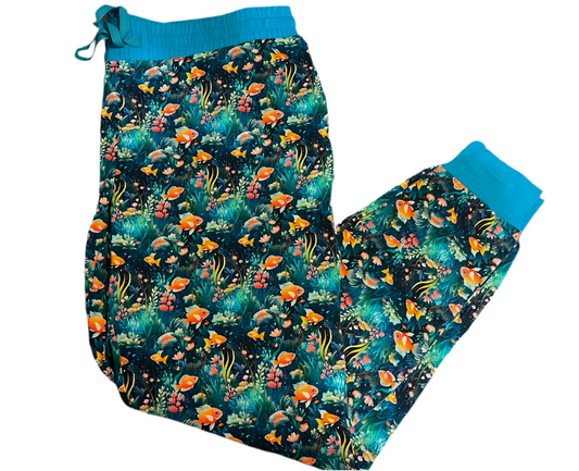 Under the Sea Bamboo Joggers from Little Frugals