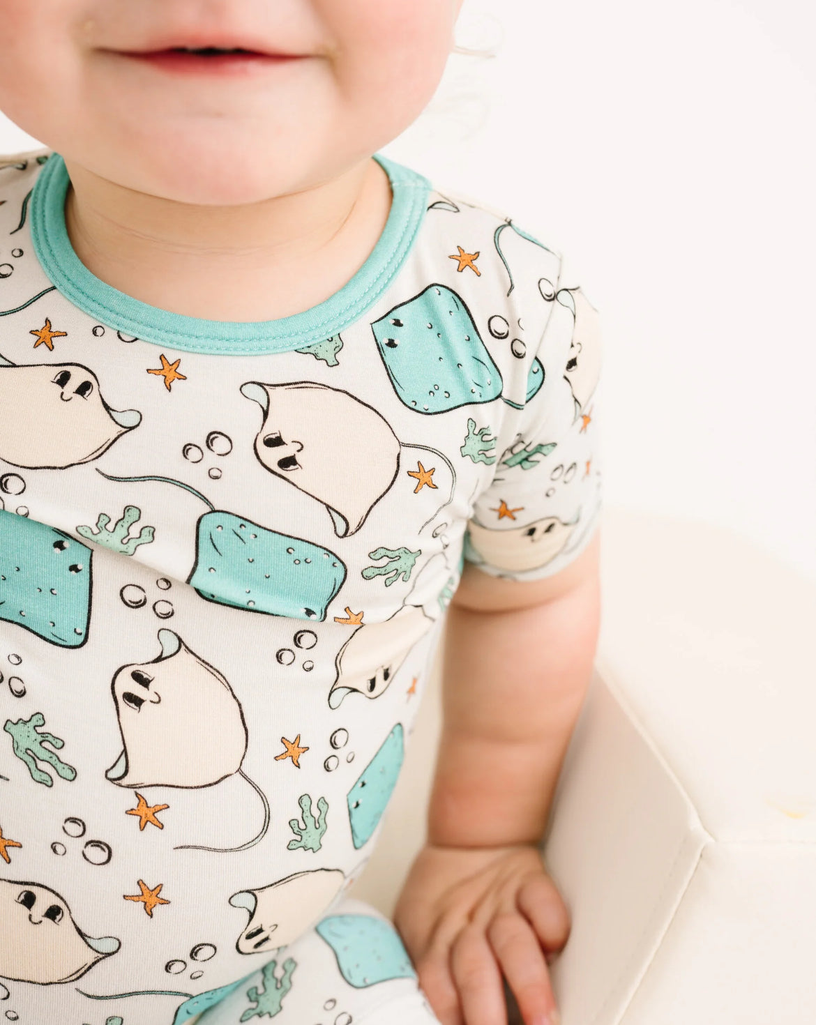 Little One Shop- Little Rays Bamboo Shorts Set