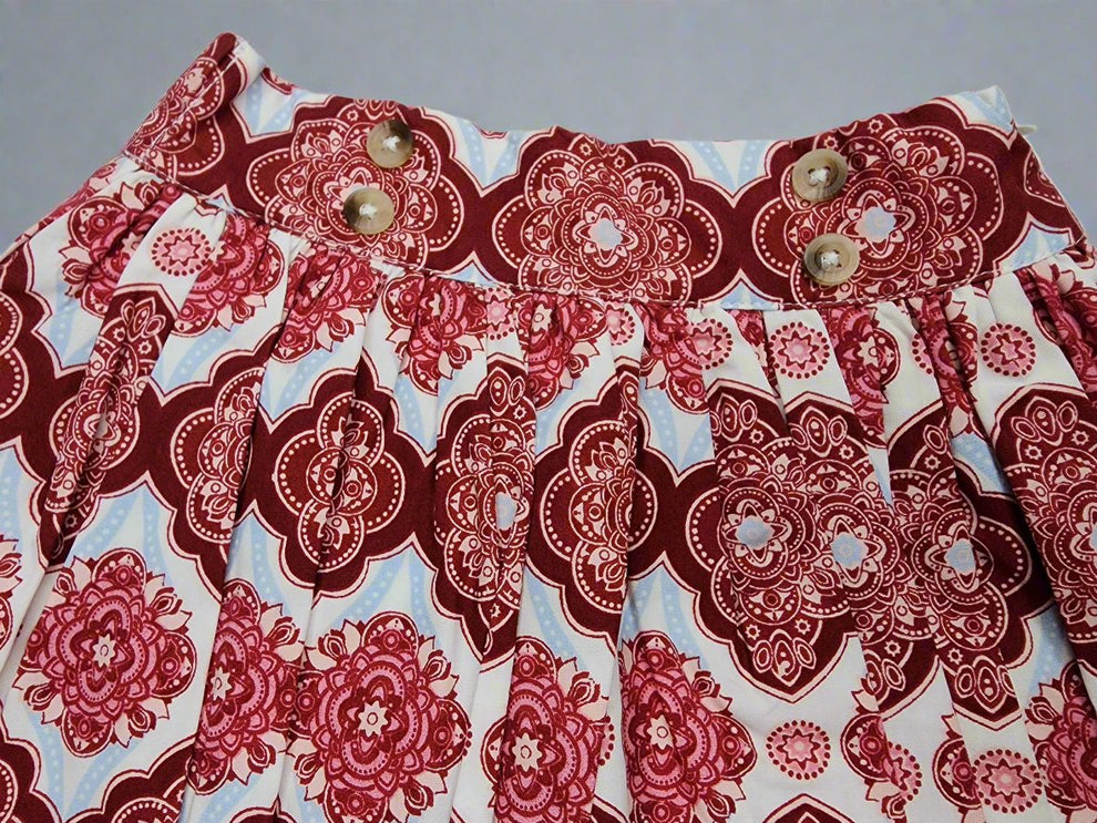 Kate Quinn Organic Cotton Woven Bubble Skirt