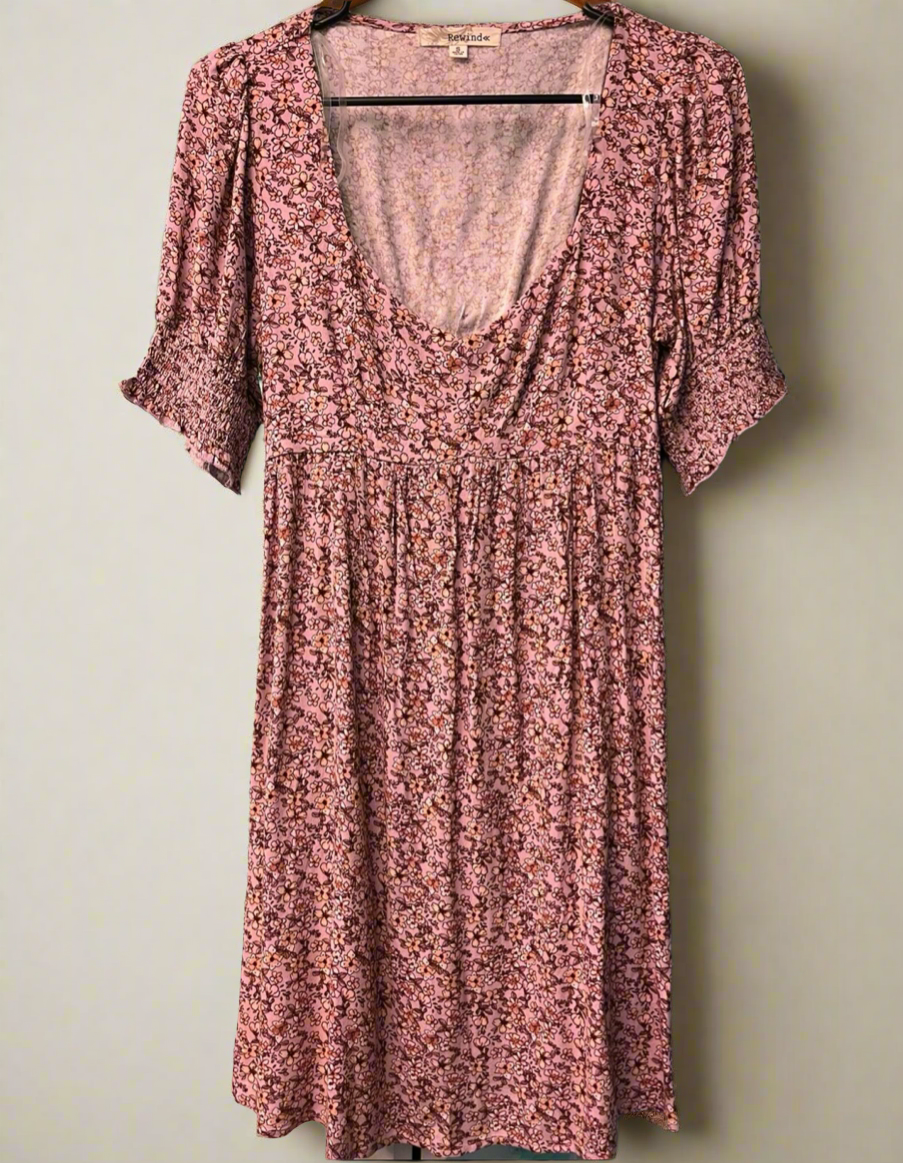 Smocked Rewinde Floral Sundress NWT