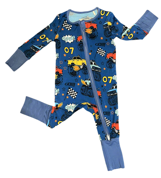 Monster Truck Bamboo Zippy from PB & Jams