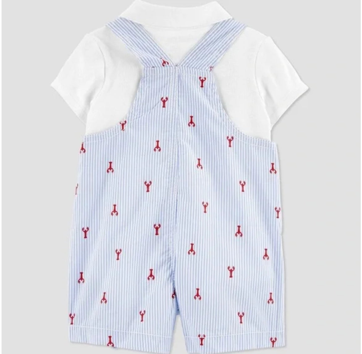 3m Lobster Overalls and Onesie Set