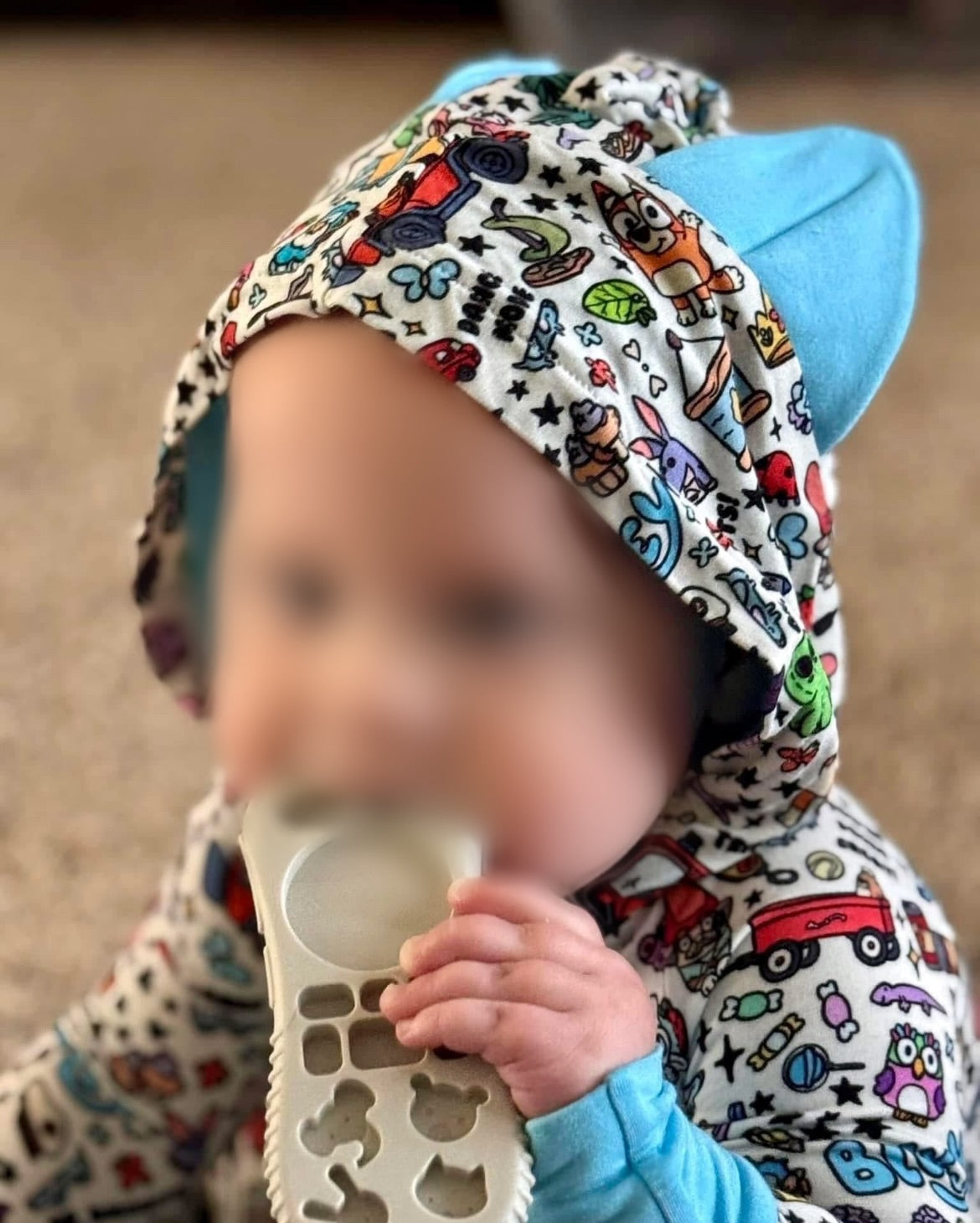 Heeler Hooded Bamboo Zippy from Bamboo Bliss