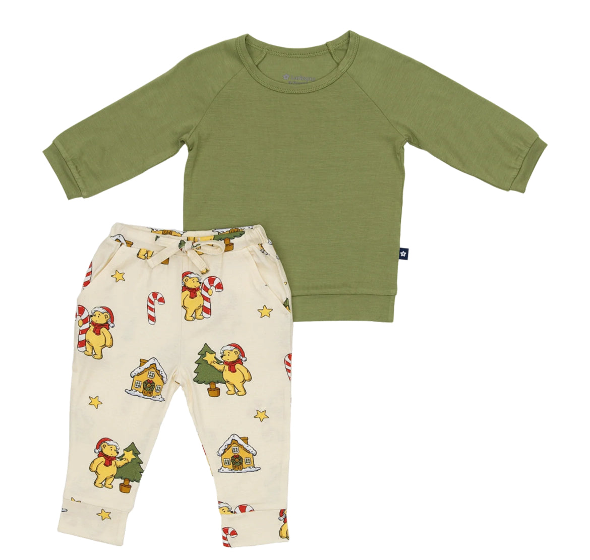 Larkspur- Beary Merrt Christmas Bamboo Joggers Set