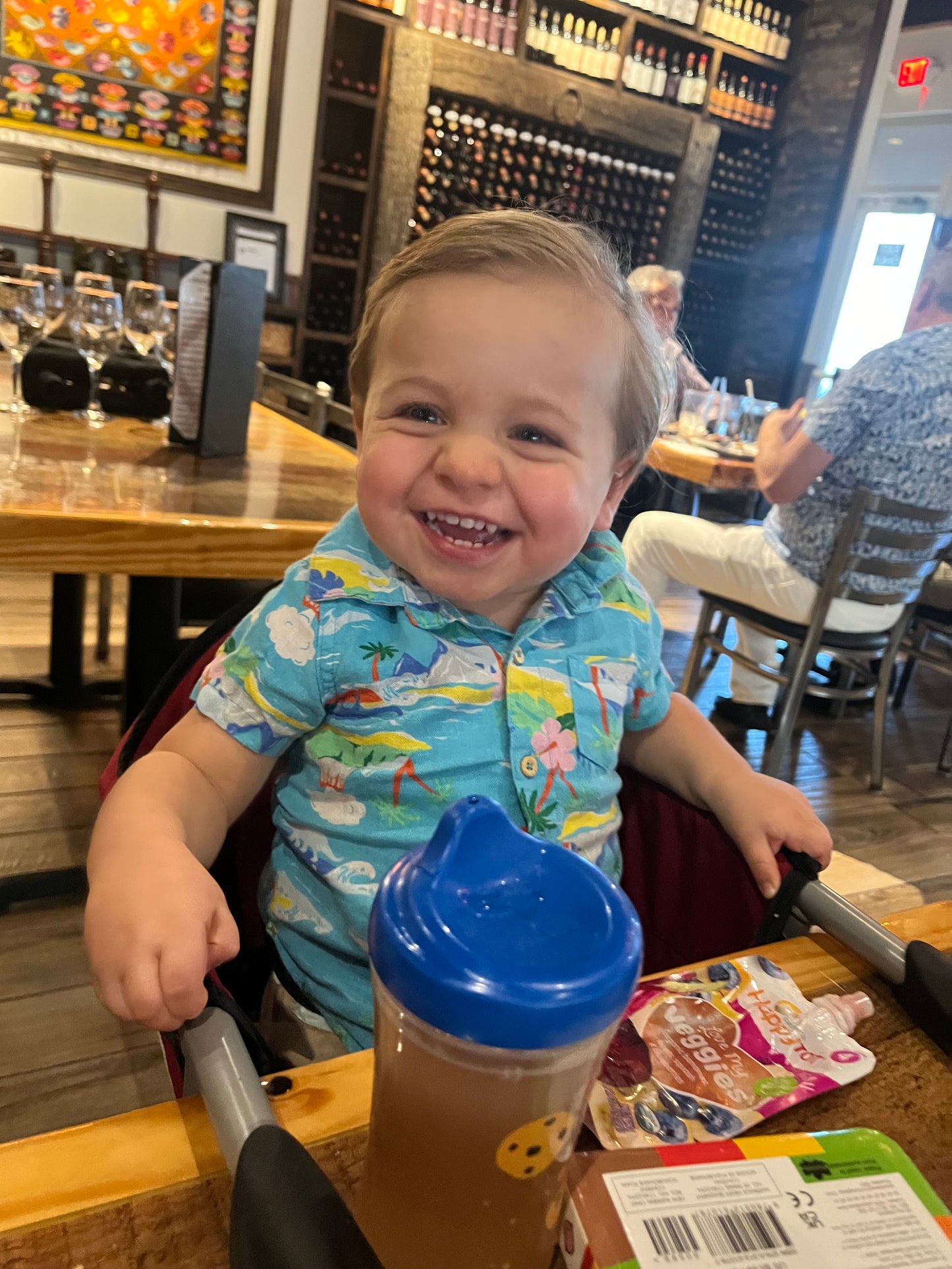 12m Hawaiian Collared Button up