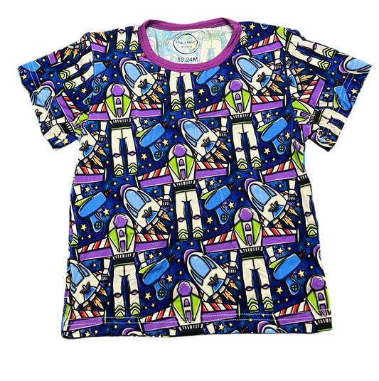 Infinity and Beyond Bamboo Tee from Oak + Ollie