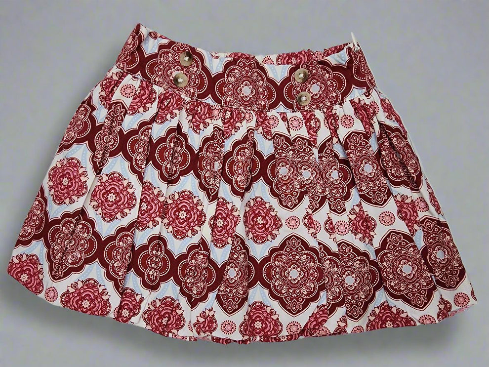 Kate Quinn Organic Cotton Woven Bubble Skirt