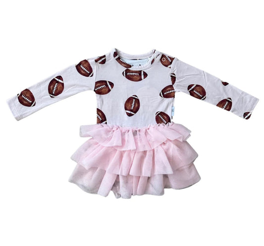 Huddles & Cuddles Bamboo Tutu Dress with Bodysuit from Blush Lotus