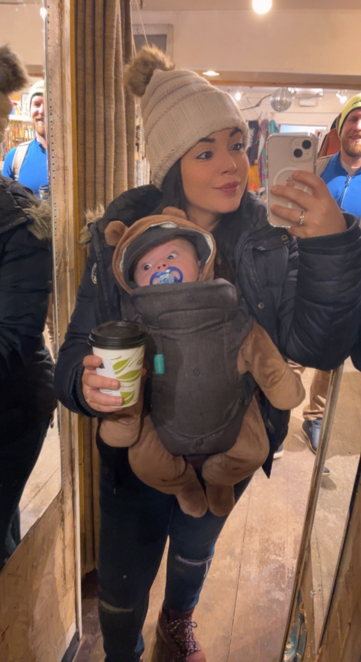 3/6 Fleece Bear Snowsuit Onesie