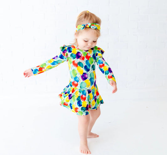 Party Time Ruffle Twirl with Bodysuit from Dreamire