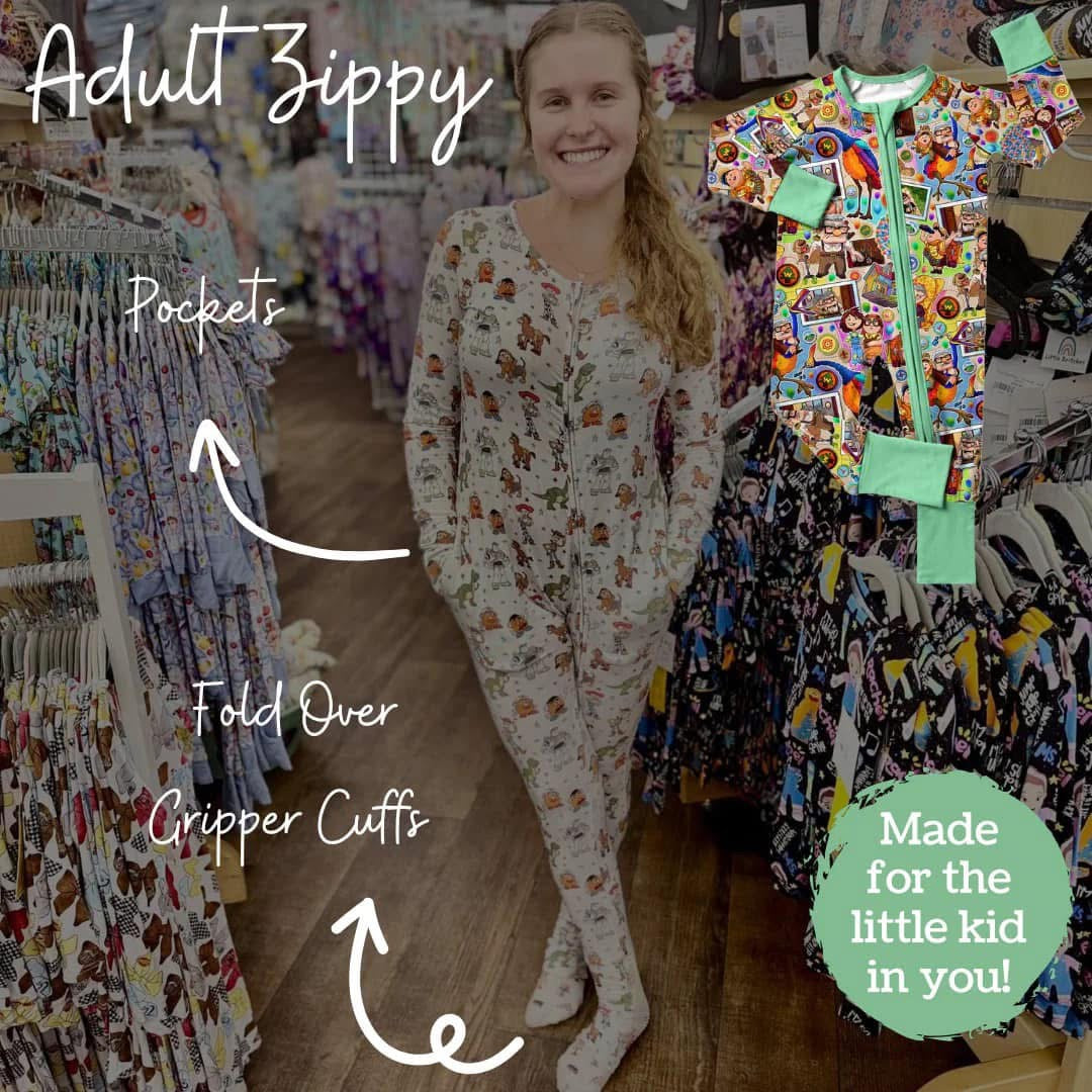 Adult Zippy Mouse Parks Print from Bamboo Bliss