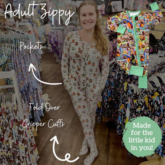 Adult Zippy Mouse Parks Print from Bamboo Bliss