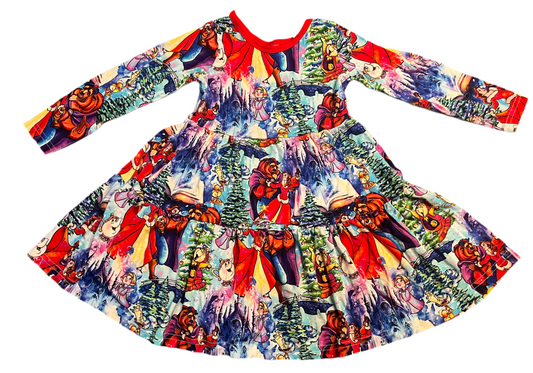 Beast Belle Christmas Bamboo Twirl from Showstoppers