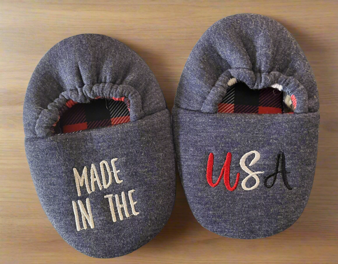 5c Fourth of July Slippers
