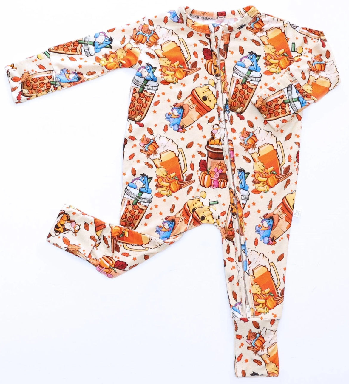 Little Snuggles- Fallin For Pooh Brew Bamboo Zippy