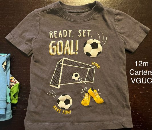 12m Soccer T shirt